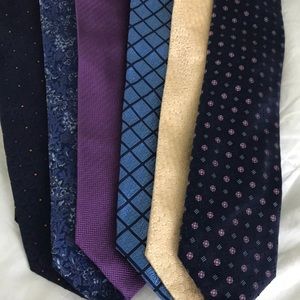 100% Silk Thomas Pink Ties